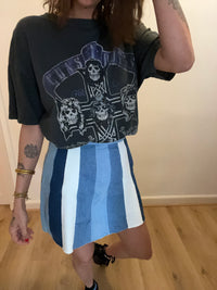 Jupe jean trapeze